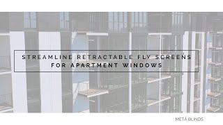 Say Goodbye to Pesky Bugs with Streamline Retractable Screens for Apartments Windows!