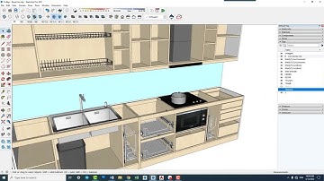 Sketchup - Quản Lý File Vẽ 3D Bằng Tags Layer - PhuongTk