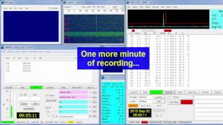 Moon Echo Experiment Using 17-Element Rpol
