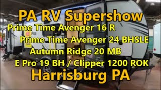 PA RV Supershow | Prime Time Avenger | Autumn Ridge | E Pro - Clipper by Bikes Boats Bivouacs 103 views 1 month ago 14 minutes, 55 seconds