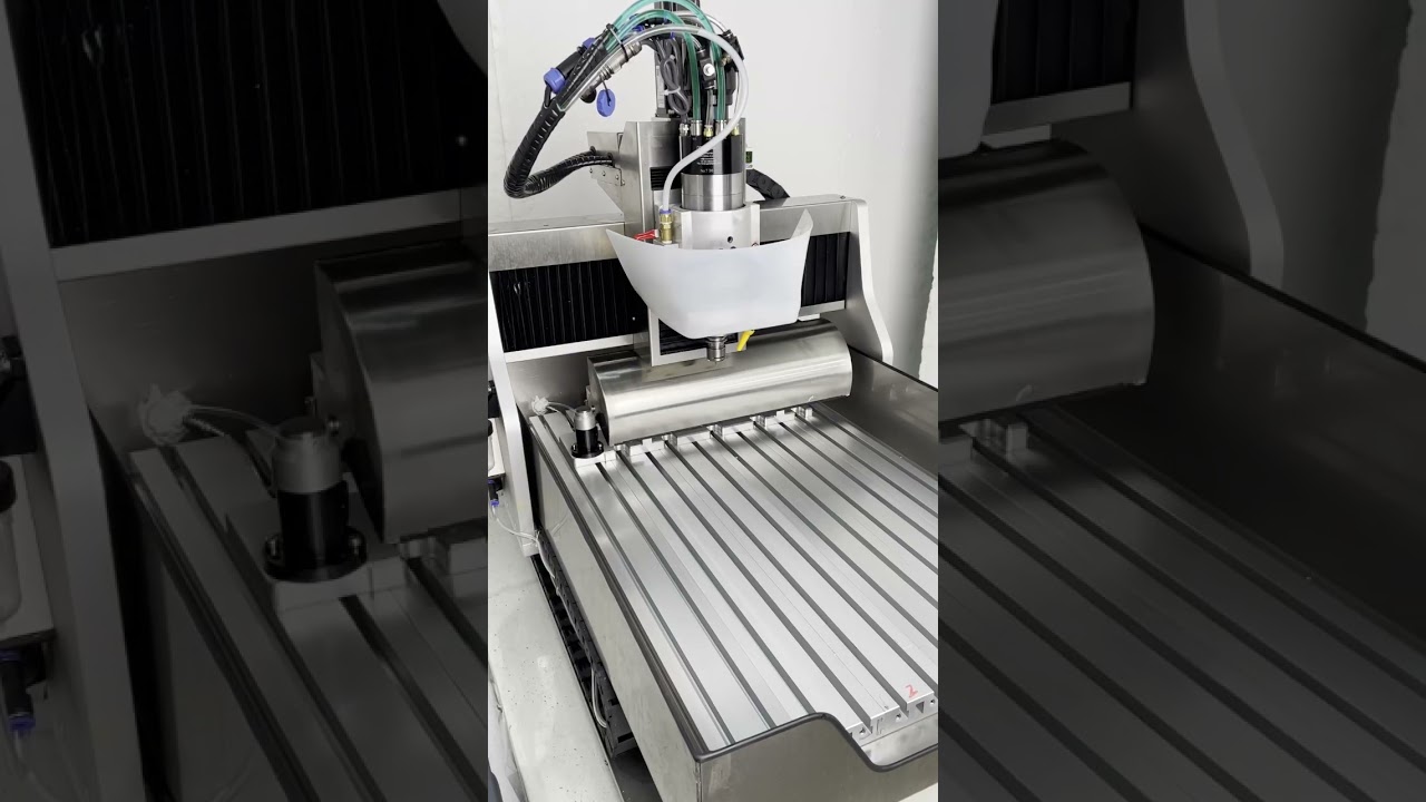 LY 6040-ATC Square Rail CNC Engraving Carving Machine Automatic Tool Change ATC ISO20 2.2KW Spindle