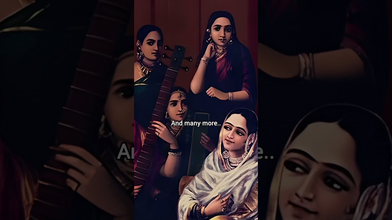 Galaxy of Musicians Painting by Raja Ravi Varma ✨️🎨 