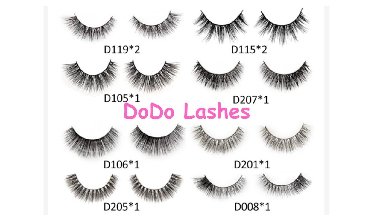 Dodo Lashes Haul, New Styles Real Mink Lashes (Discount Code Inside)