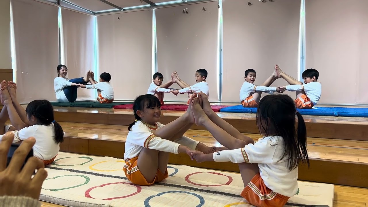 暖登　マット運動