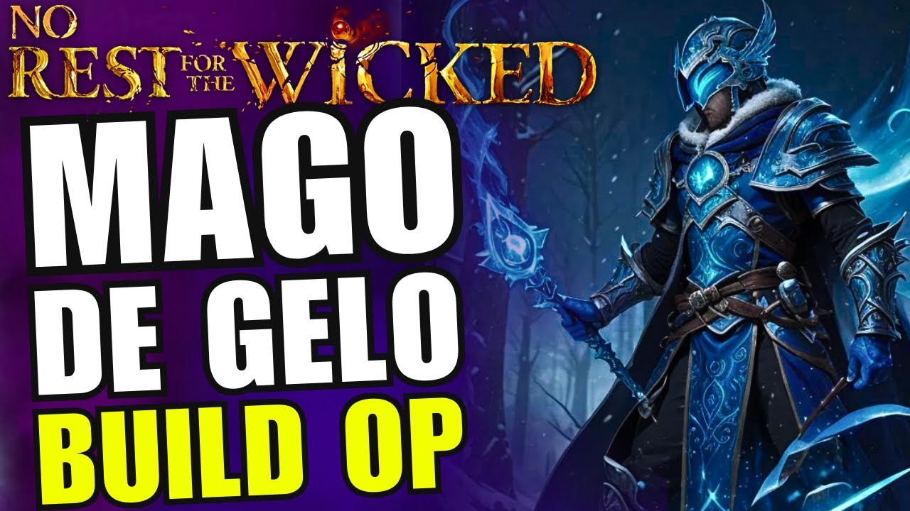 NO REST FOR THE WICKED: BUILD DE MAGO OP com Magias De Gelo! DESCUBRA Como criar e usar essa CLASSE!