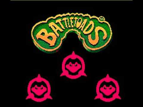 Unused Game Content ~ Battletoads NES Unused Song Title Screen Music ...