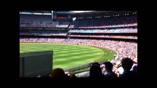 Wave at Boxing Day Test.wmv