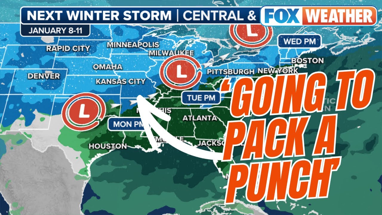 Powerful Winter System To Slam Central, Eastern US; Midwest Bracing For ...