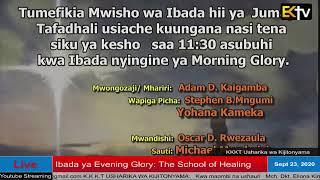 KKKT USHARIKA WA KIJITONYAMA IBADA YA EVENING GLORY 23/ 9 / 2020