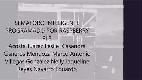 Semáforo controlado por Raspberry pi.
