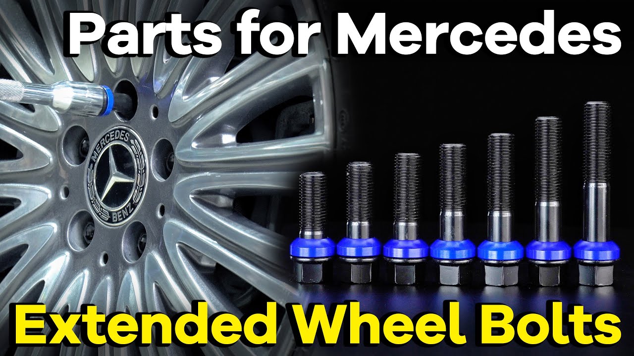 Mercedes Extended Lug Bolts From BONOSS (formerly bloxsport) | Mercedes Benz Accessories