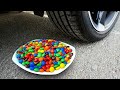 Crushing Crunchy & Soft Things by Car! Experiment Car vs Cola, Different Fanta Candy Balloons toys