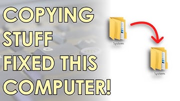 How I Fixed a Computer by Copying Everything to a New Folder - And How Folders Work - Jody Bruchon