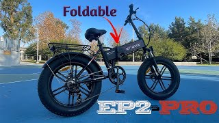 EngWe EP2-PRO Assembly and Review (Foldable e-Bike)