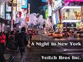 A night in new york  live  veitch bros inc