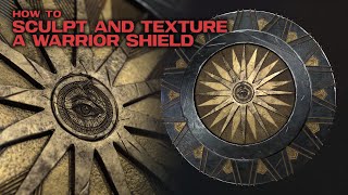 How to Sculpt a Warrior Shield  -  Part 1 (Zbrush Tutorial)
