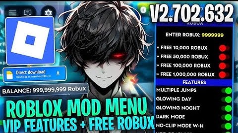 Roblox Mod Menu 😱 Unlimited Robux & God Mode _ Working 2025