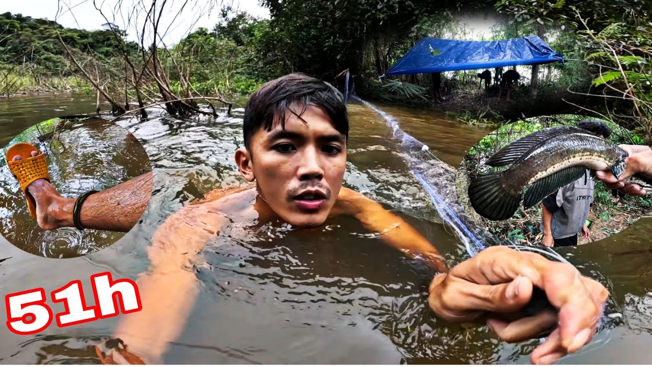 Nổi Kiếp Sợ Của Sang Vlog Khi Sinh Tồn Trên Đầm Lầy 7 MẪU | Săn Cá Lóc Đầm Lầy