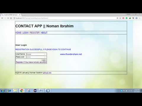 Manage Your Contact || Java || Spring MVC