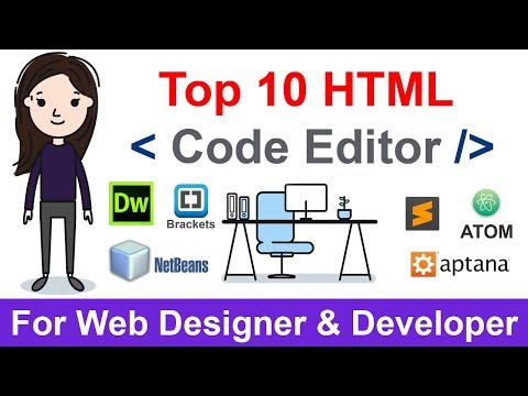 Top 10 Code Editor for Web Design & Web Development Software | Code Editor | Techno Tunnel bangla