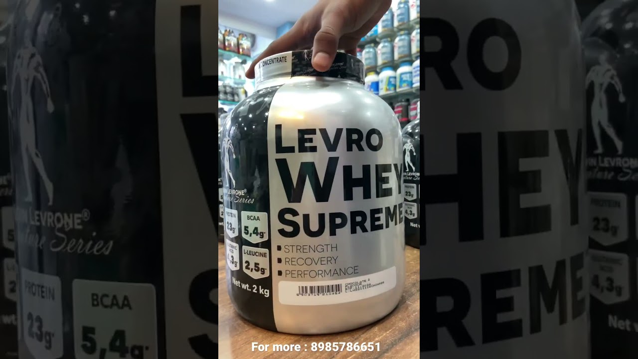 Kevin Levrone levro whey supreme 2kg || 