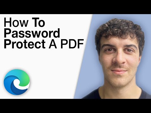 How to Password Protect a PDF in Microsoft Edge Step by Step [2025 Full Guide]