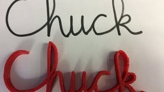 Convert Written Text to 3D Print - Video #011