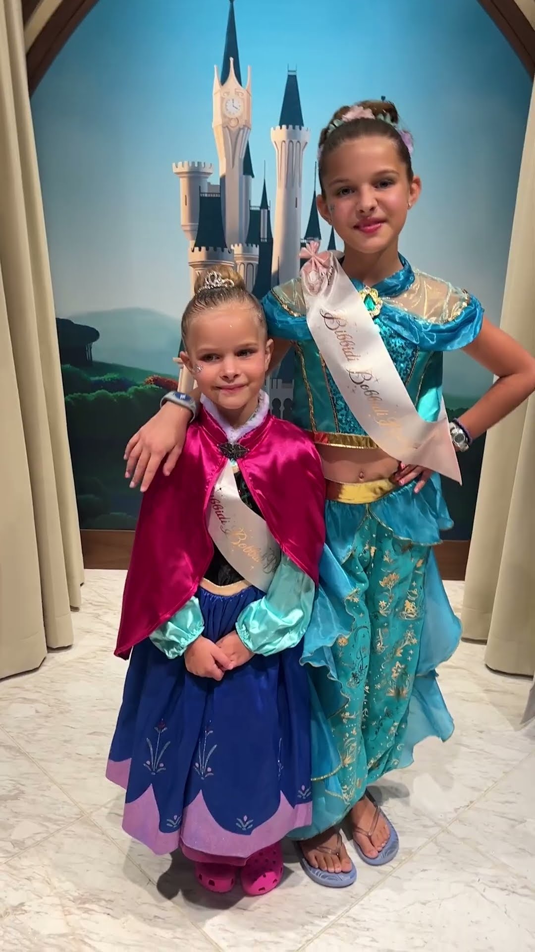 Princess Transformation! Disney gave us free tickets on the #disneytreasure #DisneyCruiseLine