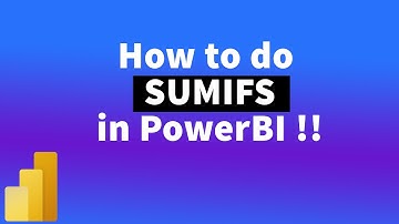 How to SUM Multiple categories in PowerBI using a Measure | SUMIFS explained | MiTutorials