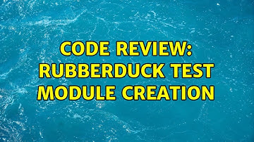 Code Review: Rubberduck Test Module Creation (3 Solutions!!)