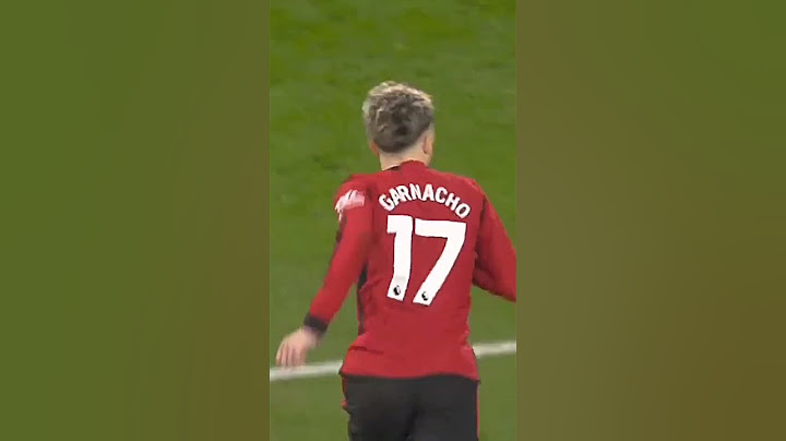 Garnacho Wonder Goal Today
