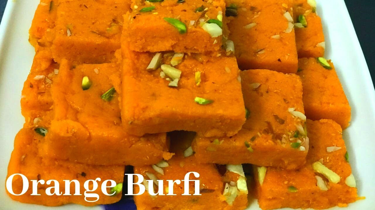 Nagpur Famous Orange Burfi Recipe secret-recipe-of-haldiram-s-lacchedar-nagpur-orange-barfi-santra