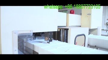 High speed color printing table napkin folding machine square napkin tissue making machine