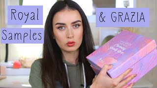 Распаковка Коробочки Красоты Royal Samples CHARMING BEAUTY BOX & GRAZIA