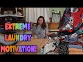 *NEW* EXTREME LAUNDRY MOTIVATION WEEKLY LAUNDRY ROUTINE FOR LARGE FAMILIES | LAUNDRY MOTIVATION 💗🧺