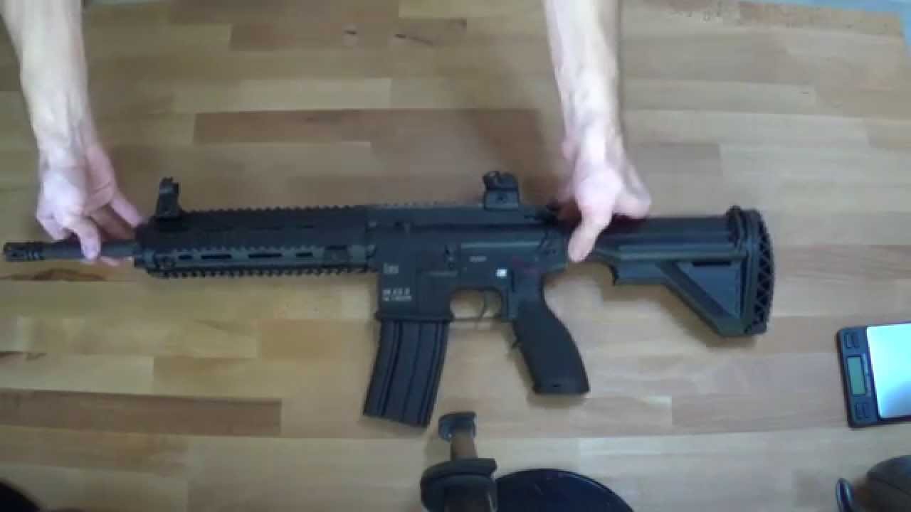 VFC Heckler & Koch HK 416D Gen. 3 GBB (Airsoft) // Review - YouTube