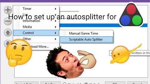 livesplit tutorial how to use an autosplitter