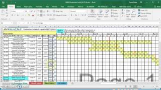 New Production Schedule - pcortes and swatts