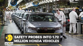 World Business Watch | Safety probes into 1.72 million Honda vehicles | International News | WION