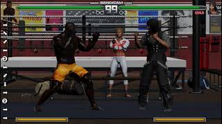 Testing out Miles King Special moves UFE 2