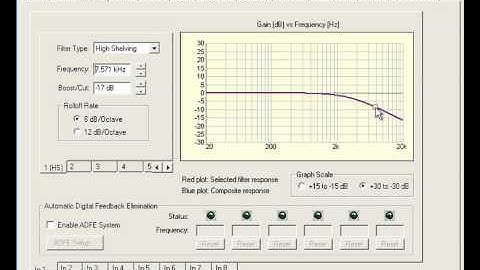 Lectrosonics DM Series - Lecnet2 Tutorial: Input Filters