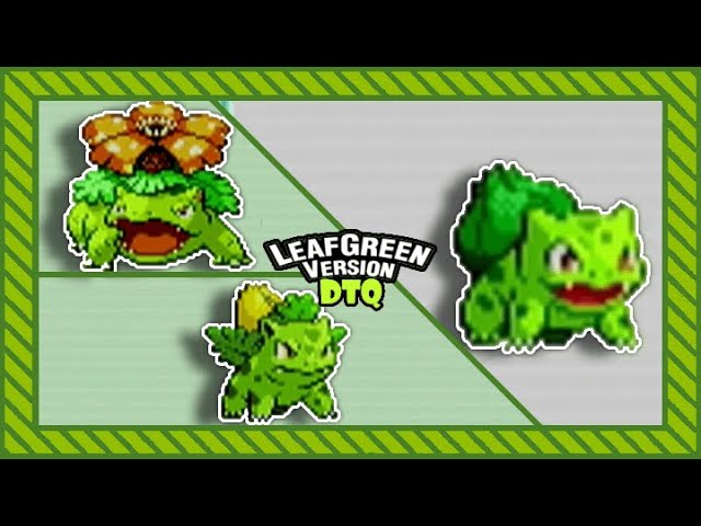 LIVE] Shiny Bulbasaur after 17,255 SRs in LeafGreen 