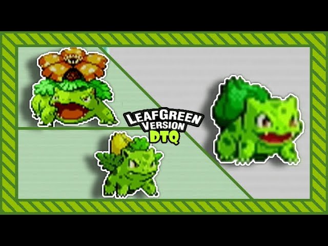 Gen 3] Shiny Bulbasaur in LeafGreen after a staggering 21,632 Soft