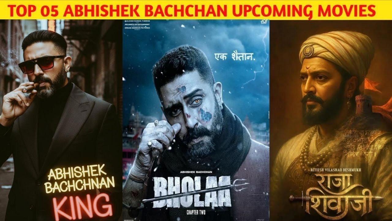 Top 05 Abhishek Bachchan Upcoming Movies List 2025-26 With Release Date & Cast 🔥 Kaalidhar Lapata