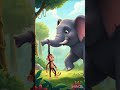 "Elephant And Monkey Story | AI Short Viral Video 2026 🐘🐒