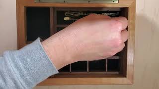 Handmade Jewelry box from Cherry and Walnut