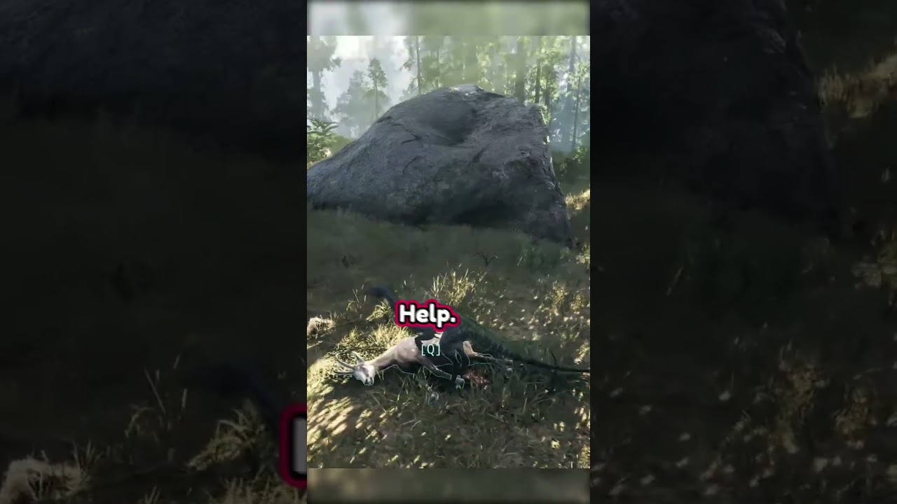 has THIS HAPPEN to YOU on THE ISLE 🤣 #theisle #funny #gaming #adhd #gamer #dinogame #thyfuzzy