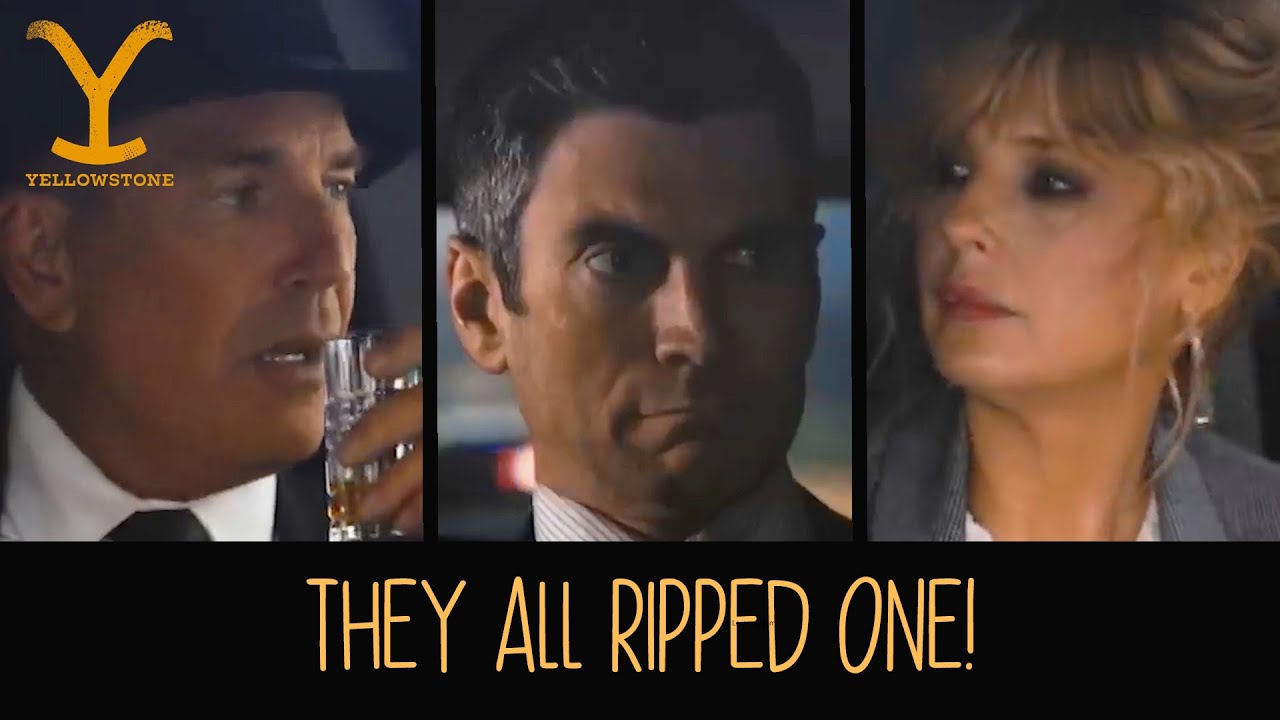 Yellowstone Fart Scene. The Duttons Have Gas YouTube