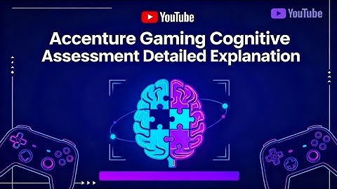 Accenture - Gaming - Cognitive Assessment - Detailed Explanation