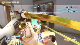 Double kill with high noon deflected bullet